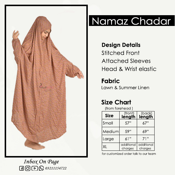 Prayer Dress - Linen - Printed