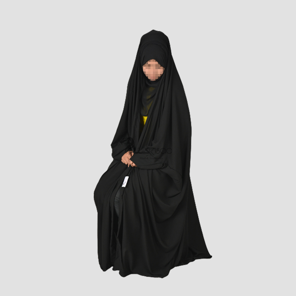 Aba - Open Front - Without Niqab & Buttons